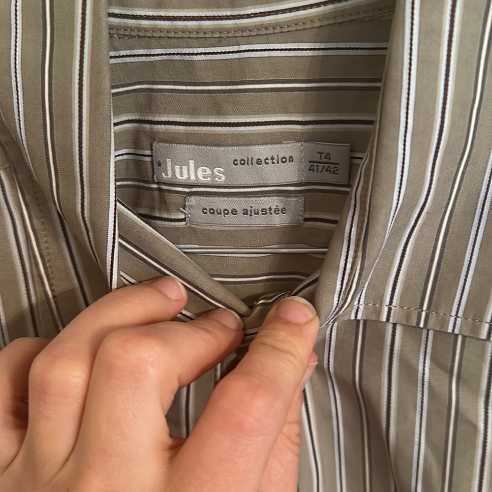 Striped button down XL - Picture 2 of 3